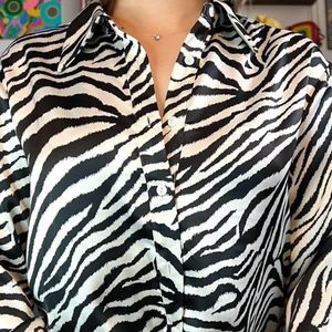 Rachel Zoe Women's White and Black Blouse